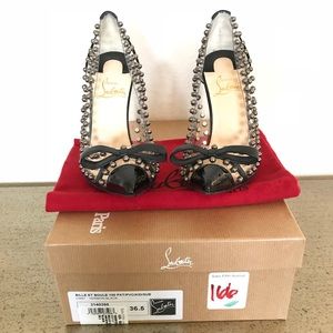 Christian Louboutin Bille Et Boule/ Black Size 6.5